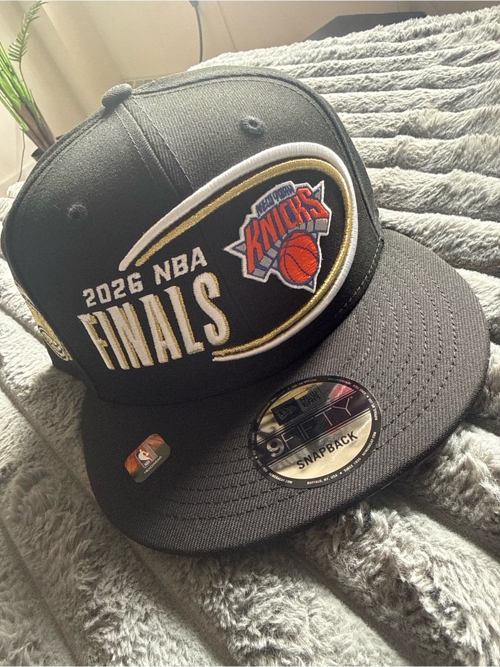 New Era Black 2026 NBA Eastern Conference Finals Knicks Snapback